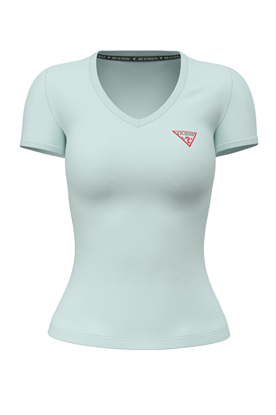 Guess Kadın Tişört W2YI45J1314 Yeşil Guess Kadın Tişört W2YI45J1314 Yeşil