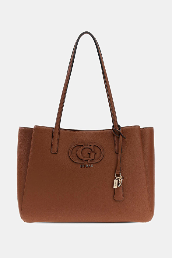 Guess Kadın Isola Tote Çanta HWBG9905230 COG Kahverengi Guess Kadın Isola Tote Çanta HWBG9905230 COG Kahverengi