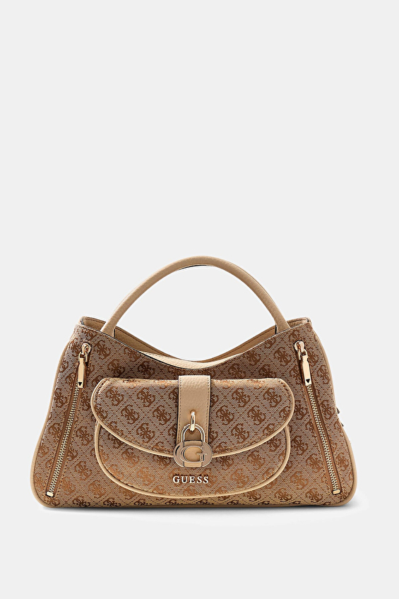 Guess Kadın Jessa El Çantası HWJG8362060 LTL Kahverengi Guess Kadın Jessa El Çantası HWJG8362060 LTL Kahverengi