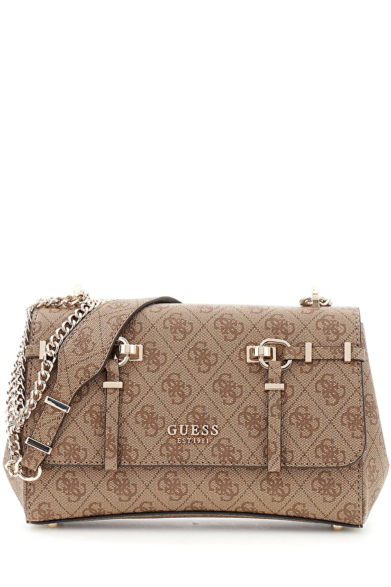 Guess Kadın Leona Logo Omuz Çantası HWSG9917210 LTL Kahverengi Guess Kadın Leona Logo Omuz Çantası HWSG9917210 LTL Kahverengi