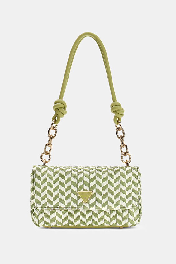 Guess Kadın Tessi Omuz Çantası HWWG7691190 OLM Yeşil Guess Kadın Tessi Omuz Çantası HWWG7691190 OLM Yeşil