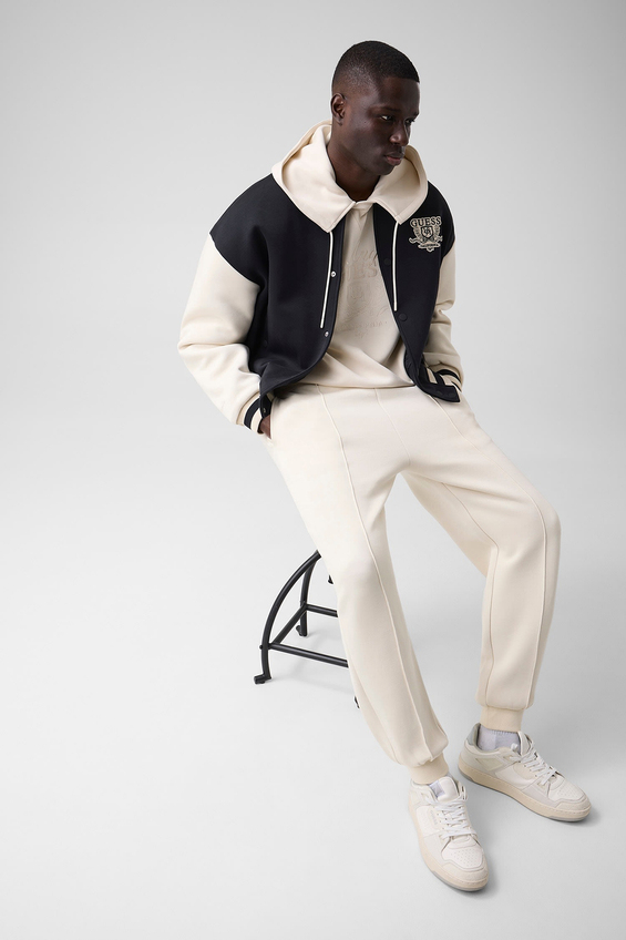 Guess Bomber Erkek Mont Z6YL07K5007 Siyah