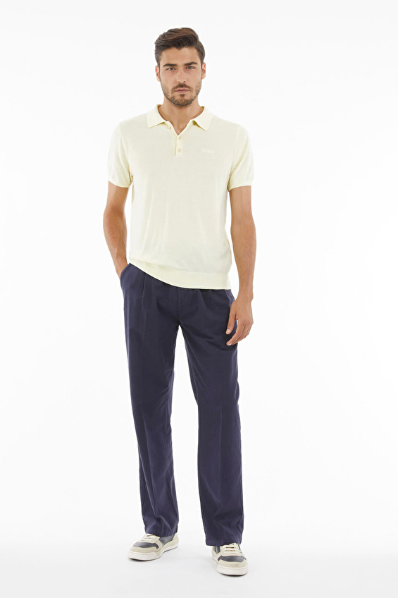 Guess Regular Fit Erkek İpek Karışımlı Kazak M4GR07Z3DN1 Sarı Guess Regular Fit Erkek İpek Karışımlı Kazak M4GR07Z3DN1 Sarı