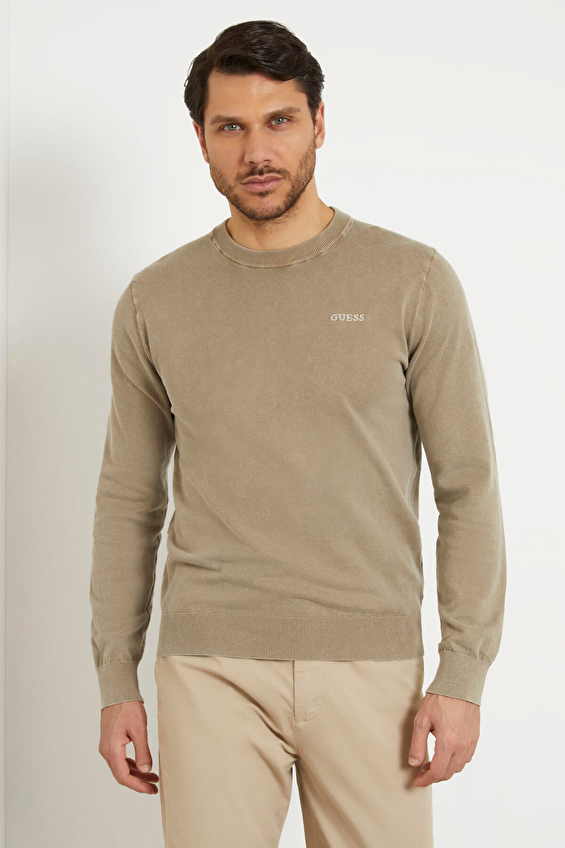 Guess Erkek İpek Karışımlı Kazak M4GR06Z3DN1 Kahverengi Guess Erkek İpek Karışımlı Kazak M4GR06Z3DN1 Kahverengi