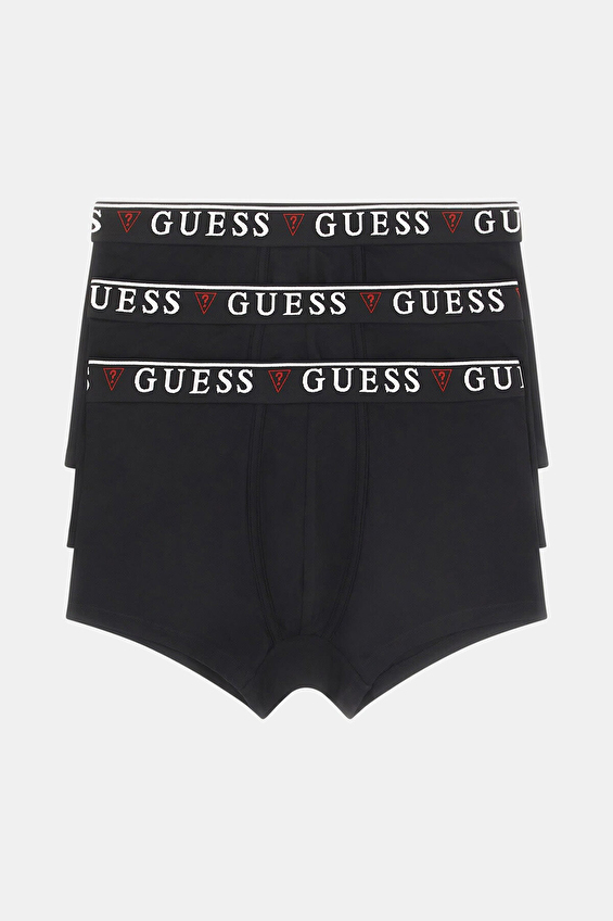 Guess Erkek 3'lü Boxer U97G01 SYH Siyah Guess Erkek 3'lü Boxer U97G01 SYH Siyah