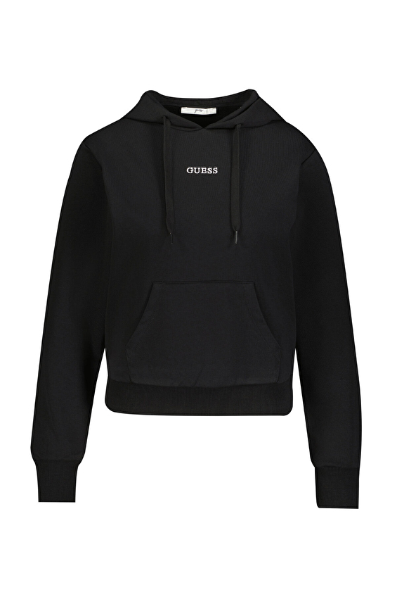 Guess Kadın Eşofman Üstü O5RQ02 SYH Siyah Guess Kadın Eşofman Üstü O5RQ02 SYH Siyah