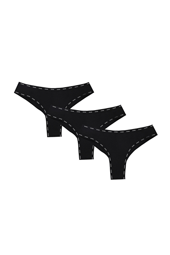 Guess Kadın 3'lü Külot O5RG11 SYH Siyah Guess Kadın 3'lü Külot O5RG11 SYH Siyah