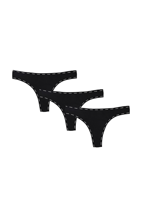 Guess Kadın 3'lü Külot O5RG13 SYH Siyah Guess Kadın 3'lü Külot O5RG13 SYH Siyah