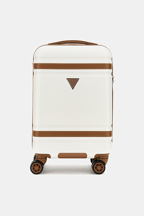 Guess Unisex Sert Valiz TWH92629830 Taş Guess Unisex Sert Valiz TWH92629830 Taş