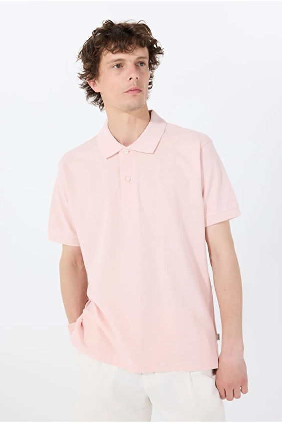 Guess Jeans Erkek Regular Fit Polo Yaka Tişört M4BP29KCJV1 Pembe Guess Jeans Erkek Regular Fit Polo Yaka Tişört M4BP29KCJV1 Pembe