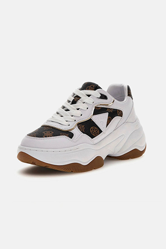 Guess Kadın Ayakkabı FLPHAP Beyaz/kahverengi Guess Kadın Ayakkabı FLPHAP Beyaz/kahverengi