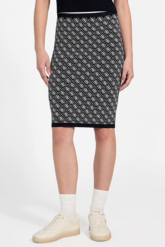 Guess Tailored Fit Kadın Etek W4BD53Z37K0 Mavi Guess Tailored Fit Kadın Etek W4BD53Z37K0 Mavi