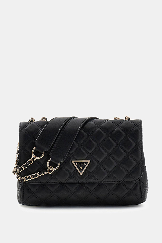 Guess Mıknatıslı Kadın Omuz Çantası HWQG9673200 Siyah Guess Mıknatıslı Kadın Omuz Çantası HWQG9673200 Siyah