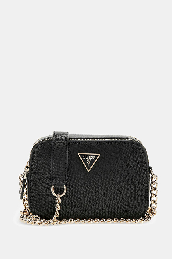 Guess Fermuarlı Kadın Çapraz Çanta HWZG9672140 Siyah Guess Fermuarlı Kadın Çapraz Çanta HWZG9672140 Siyah