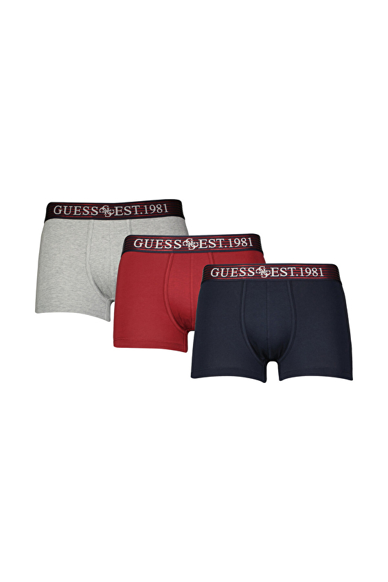 Guess Erkek 3'lü Boxer U5BG63 RNK Renkli Guess Erkek 3'lü Boxer U5BG63 RNK Renkli