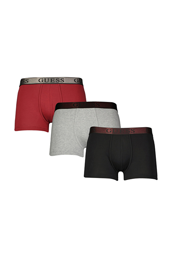 Guess Erkek 3'lü Boxer U5BG13 RNK Renkli Guess Erkek 3'lü Boxer U5BG13 RNK Renkli
