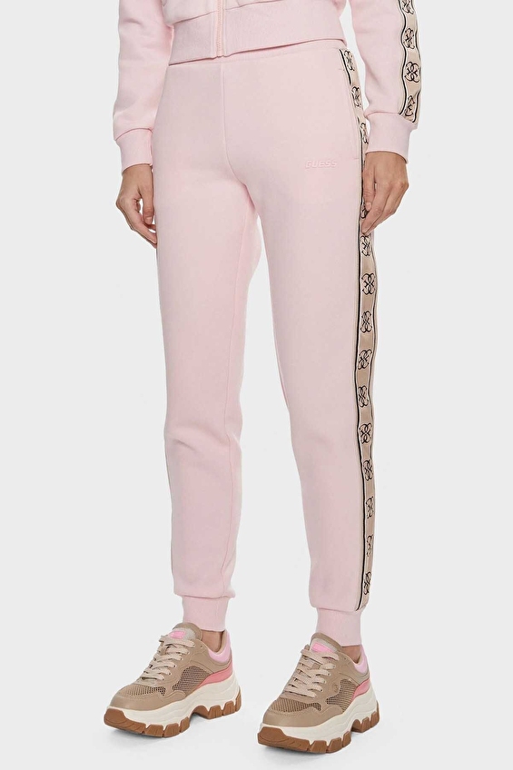 Guess Regular Fit Kadın Eşofman Altı V2YB15KB3P2 Pembe Guess Regular Fit Kadın Eşofman Altı V2YB15KB3P2 Pembe