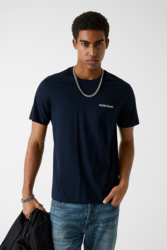 Guess Jeans Regular Fit Erkek Guess Tişört M5BI78K8FQ4 Lacivert Guess Jeans Regular Fit Erkek Guess Tişört M5BI78K8FQ4 Lacivert