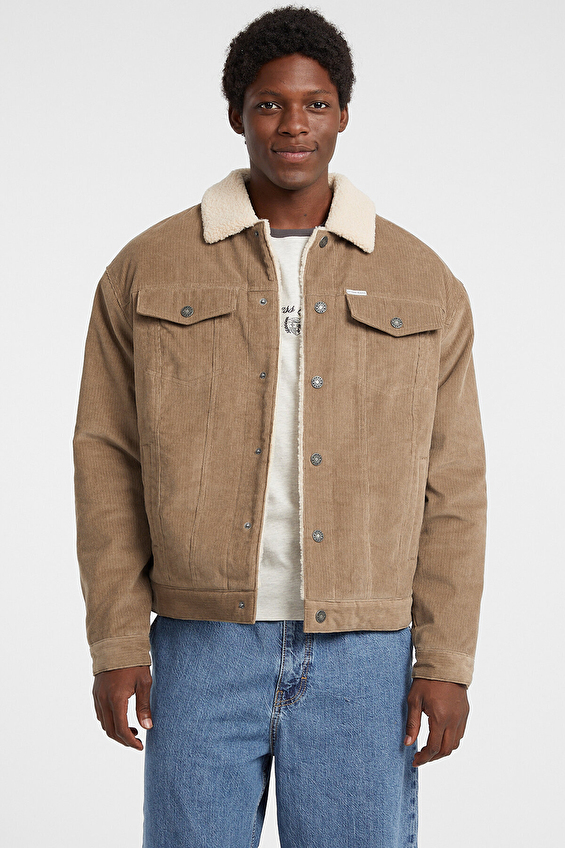 Guess Jeans Erkek Ceket M5BL1FW2061 Kahverengi Guess Jeans Erkek Ceket M5BL1FW2061 Kahverengi