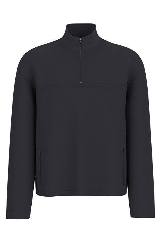 Guess Jeans Erkek Sweatshirt M5BQ03K0502 Siyah Guess Jeans Erkek Sweatshirt M5BQ03K0502 Siyah