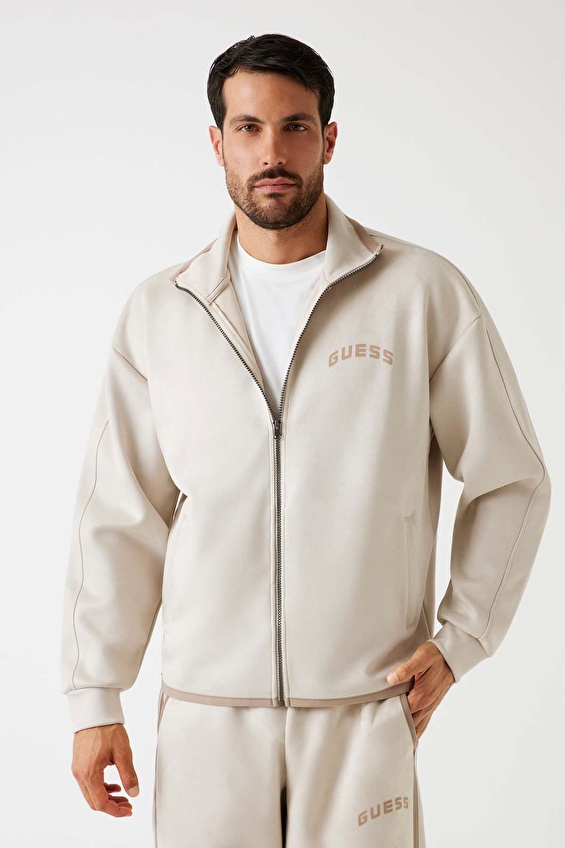 Guess Erkek Sweatshirt Z5BQ05KCJY2 Bej Guess Erkek Sweatshirt Z5BQ05KCJY2 Bej