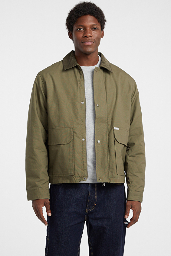 Guess Jeans Erkek Bomber Ceket M5BL0GW2781 Haki Guess Jeans Erkek Bomber Ceket M5BL0GW2781 Haki