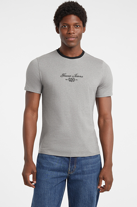 Guess Jeans Slim Fit Erkek Tişört M5BI33KCTX1 Renkli Guess Jeans Slim Fit Erkek Tişört M5BI33KCTX1 Renkli