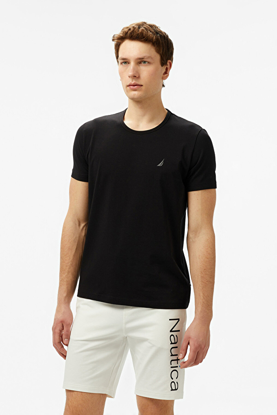 Nautica Regular Fit Bisiklet Yaka Kısa Kollu Erkek Tişört V55009T Siyah Nautica Regular Fit Bisiklet Yaka Kısa Kollu Erkek Tişört V55009T Siyah