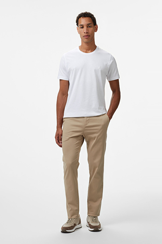 Nautica Slim Fit Düz Paça Normal Bel Erkek Pantolon P05000T Bej Nautica Slim Fit Düz Paça Normal Bel Erkek Pantolon P05000T Bej