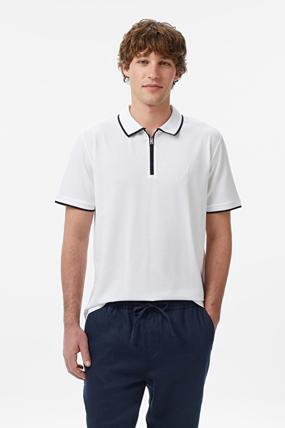 Nautica Erkek Tişört K65210T Beyaz Nautica Erkek Tişört K65210T Beyaz
