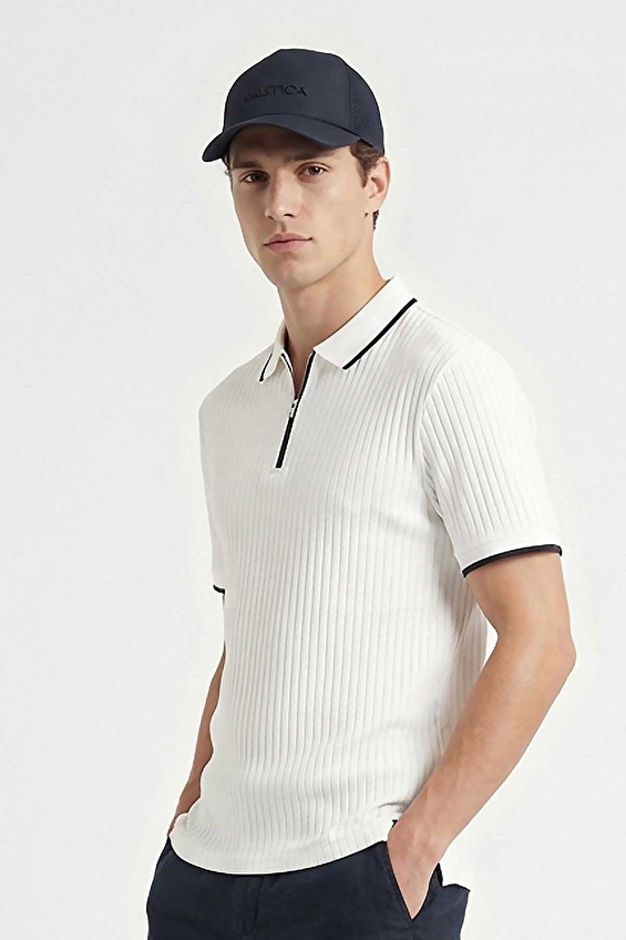 Nautica Erkek Tişört K65345T Beyaz Nautica Erkek Tişört K65345T Beyaz