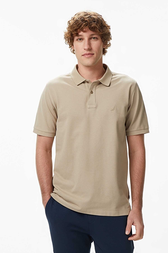 Nautica Erkek Tişört K65002T Bej Nautica Erkek Tişört K65002T Bej