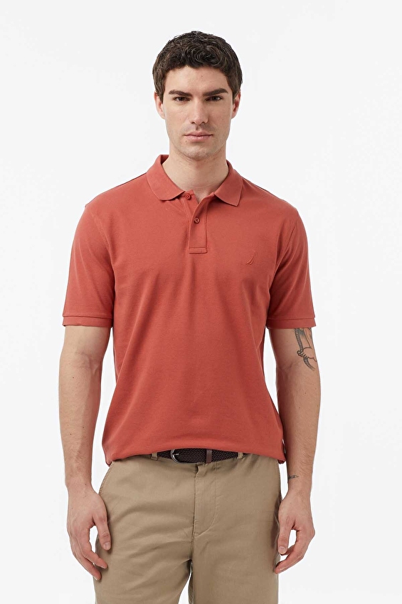 Nautica Erkek Tişört K65002T Kiremit Nautica Erkek Tişört K65002T Kiremit