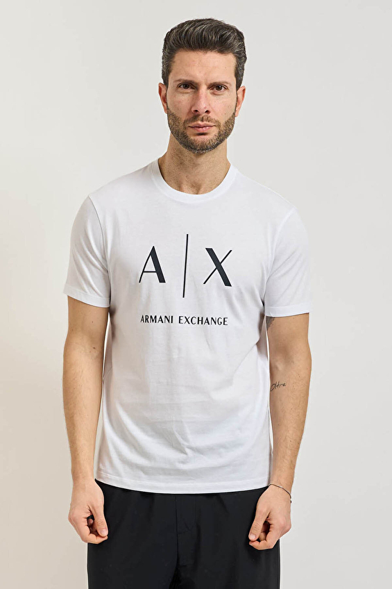 Armani Exchange Erkek Tişört XM002683 Beyaz Armani Exchange Erkek Tişört XM002683 Beyaz