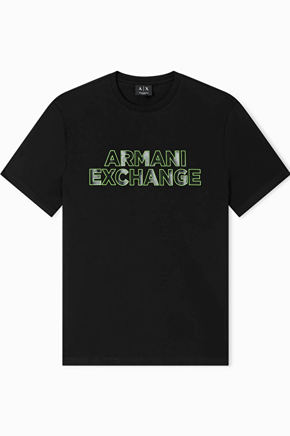Armani Exchange Slim Fit Erkek Tişört XM002413 Siyah Armani Exchange Slim Fit Erkek Tişört XM002413 Siyah