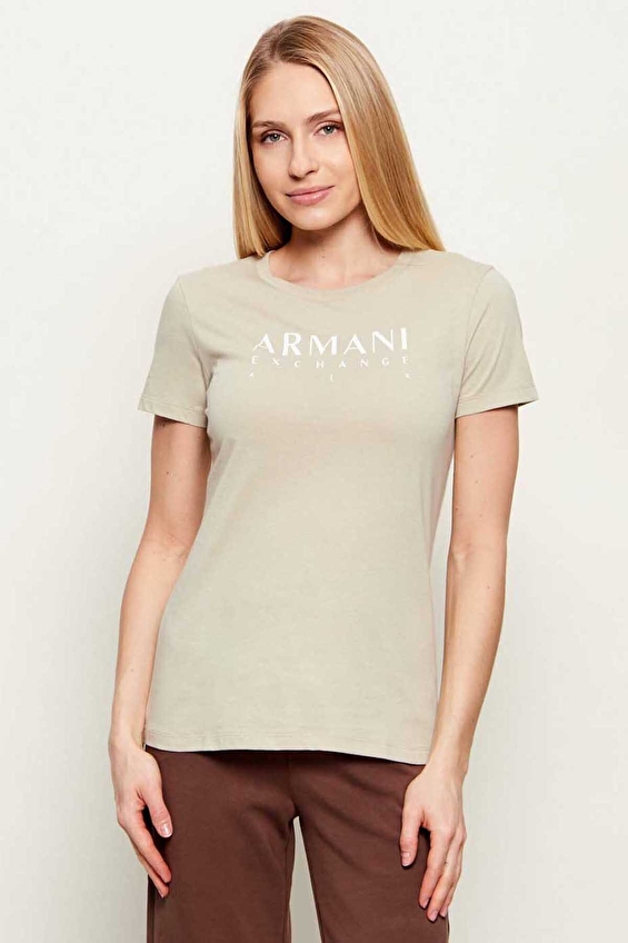 Armani Exchange Kadın Tişört XW002345AF10356 Taş Armani Exchange Kadın Tişört XW002345AF10356 Taş