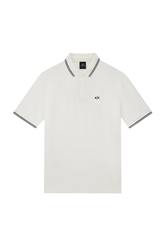 Armani Exchange Regular Fit Erkek Tişört XM001287 Krem
