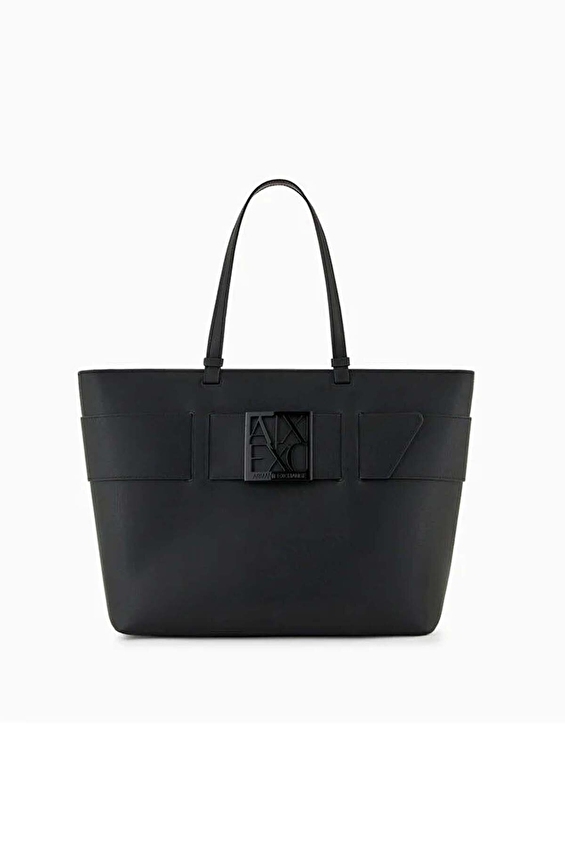 Armani Exchange Kadın El Çantası 9491270A87400020 Siyah Armani Exchange Kadın El Çantası 9491270A87400020 Siyah