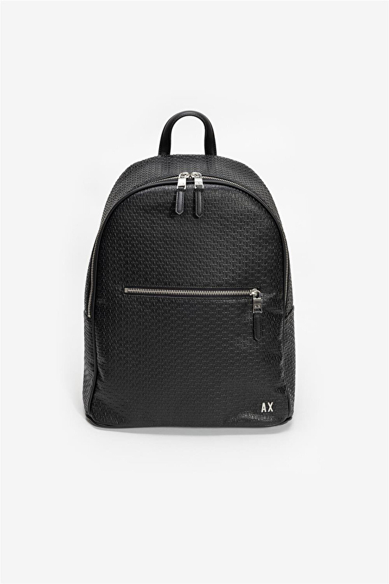 Armani Exchange Erkek Sırt Çantası XM000156AF11928 Siyah Armani Exchange Erkek Sırt Çantası XM000156AF11928 Siyah
