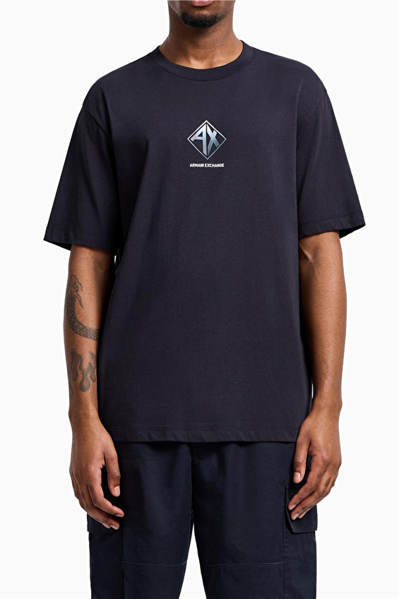Armani Exchange Erkek Tişört XM000276AF12308 Lacivert Armani Exchange Erkek Tişört XM000276AF12308 Lacivert