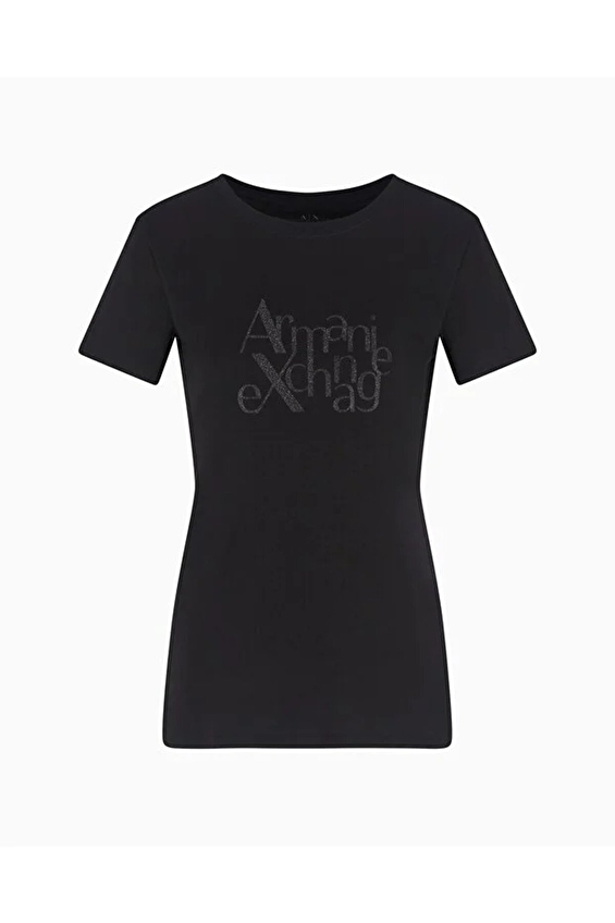 Armani Exchange Kadın Tişört XW000109AF10359 Siyah