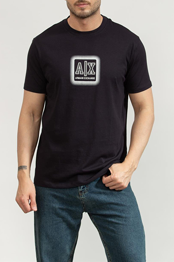 Armani Exchange Erkek Tişört XM000545AF10361 Lacivert Armani Exchange Erkek Tişört XM000545AF10361 Lacivert
