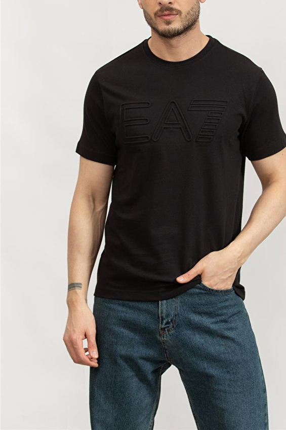 EA7 Erkek Tişört 7M000149AF14772 Siyah EA7 Erkek Tişört 7M000149AF14772 Siyah