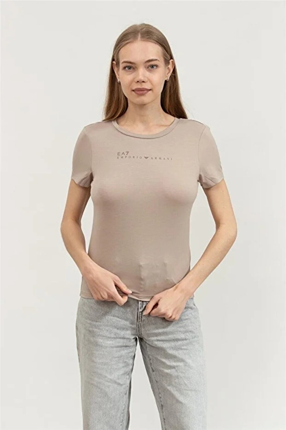 EA7 Kadın Tişört 7W000274AF12945 Gri EA7 Kadın Tişört 7W000274AF12945 Gri