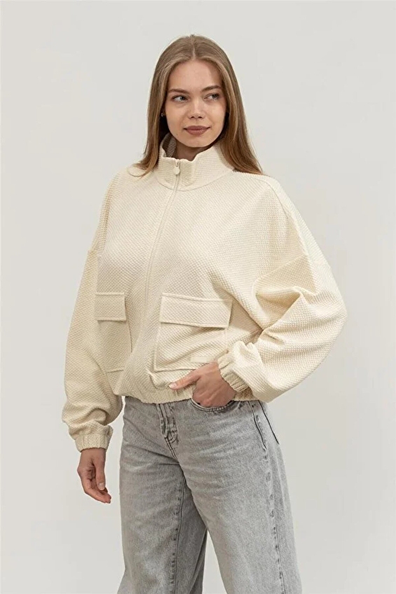 EA7 Kadın Sweatshirt 7W000252AF13246 Bej EA7 Kadın Sweatshirt 7W000252AF13246 Bej