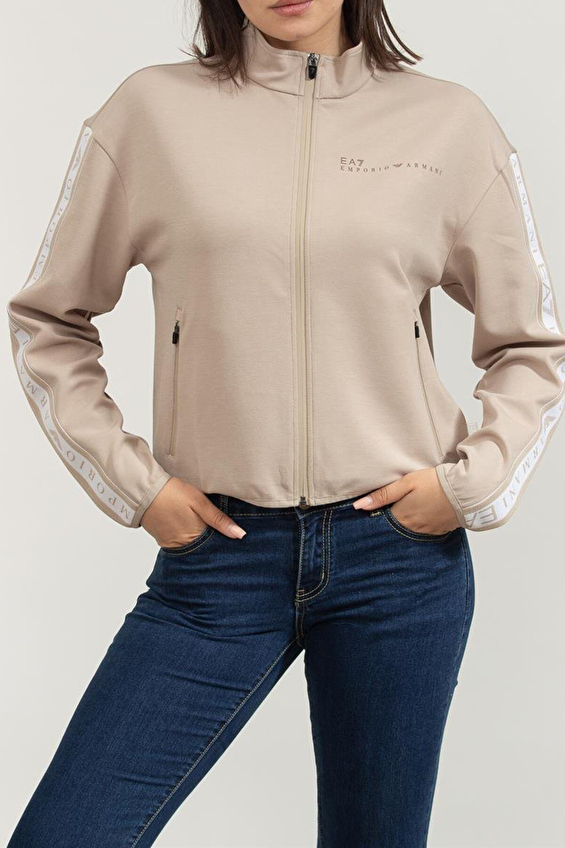 EA7 Kadın Sweatshirt 7W000275AF12501 Gri EA7 Kadın Sweatshirt 7W000275AF12501 Gri