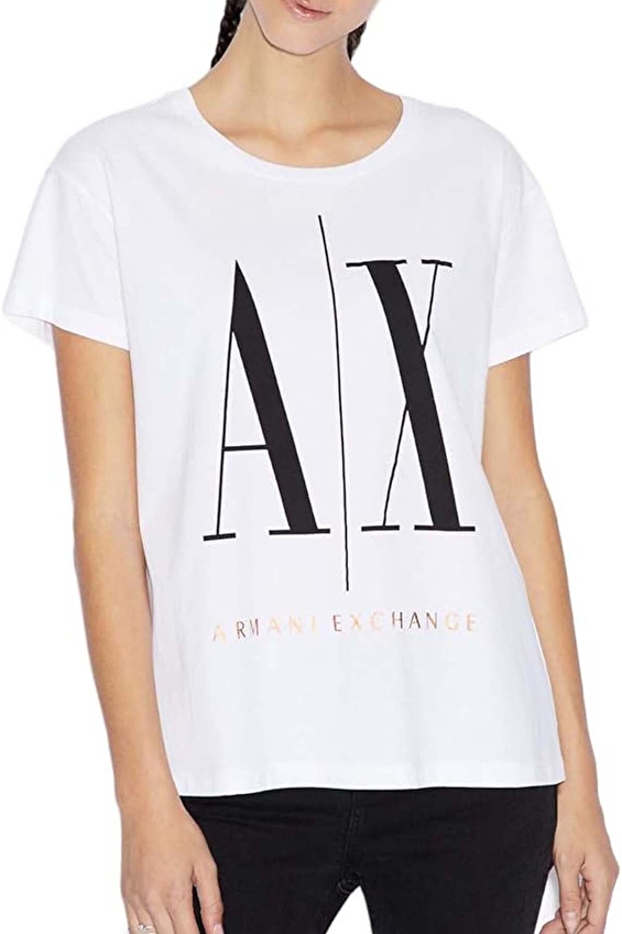 Armani Exchange Kadın Tişört 8NYTCXYJG3Z Beyaz Armani Exchange Kadın Tişört 8NYTCXYJG3Z Beyaz