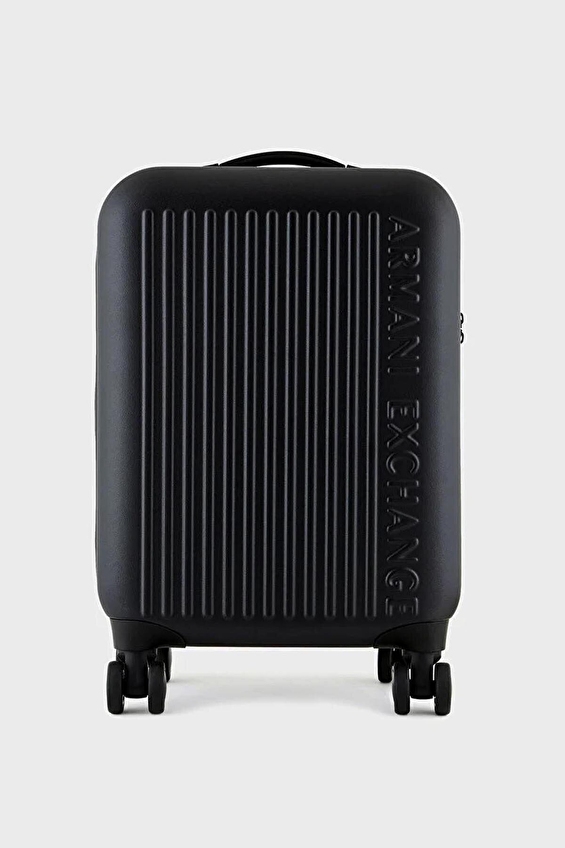 Armani Exchange Unisex Kabin Boy Erkek Valiz XM000899AF13793 Siyah Armani Exchange Unisex Kabin Boy Erkek Valiz XM000899AF13793 Siyah