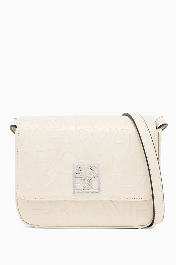 Armani Exchange Kadın Omuz Çantası 942648CC793 Krem Armani Exchange Kadın Omuz Çantası 942648CC793 Krem