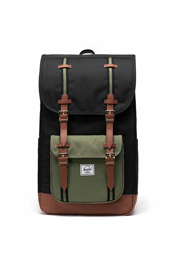 Herschel Little America Sırt Çantası 11390 06427 Siyah/yeşil Herschel Little America Sırt Çantası 11390 06427 Siyah/yeşil